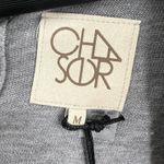 Chaser Lace Back Gray Open Front Cardigan Medium New Photo 5