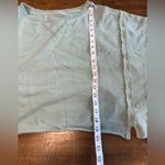 American Eagle  Women’s Oversized Big Hug Reverse Sweatshirt Green Cotton Size S Photo 6