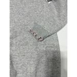 Tultex RARE Vintage Gray Crew Neck Pink Ruffle Teddy Bear Heart Applique Large Photo 3