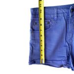 French Connection Women’s 10 Periwinkle Blue High Rise Jean Shorts Stretch Denim Photo 5
