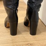 Isabel Marant New  Lurna Over The Knee Boots 7/37 Black Leather New Years Party Photo 8