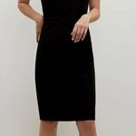 MM.LaFleur M.M. LAFLEUR The Rachel Dress Sleeveless V-Neck Sheath BLD in Black Size 8 Photo 0