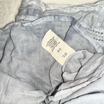 Love Shack Fancy Natasha Ruffle Mini Dress in Hand Wash Denim size Small Photo 8