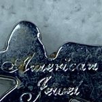 American Jewel Pixie Fairy Pendant Rhinestone Crystals Iridescent Silver Color Photo 14