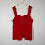 Anthropologie  Maeve Structured Longline Vest Size XL Photo 2