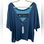 Adidas NWT x 11 Honoré
HR7034 Plus Sz 2X Legend Marine/ Black Training Tee Top Photo 4