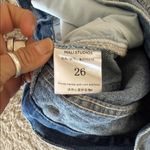 Mali studio Denim Jeans with White Hem 26 Blue Photo 5