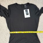 Naked Wardrobe ‎ The Bare Body Jumpsuit Long Sleeve Catsuit Black 1X Photo 6