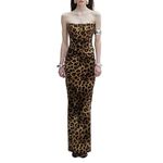 The New Arrivals by Ilkyaz Ozel Ambra Dress in Sauvage 34 New Womens Maxi Gown Brown Size undefined Photo 11