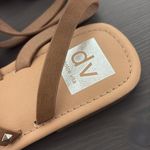 DV by Dolce Vita Jolicka Cognac Sandals Studded Criss Cross Women’s Size 7 Tan Photo 2