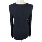 A New Day  Black Crewneck Pullover Sweater Size M Photo 3