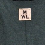 Madewell NWT Green Superbrushed Pull On Sleeveless Jumpsuit Size S Photo 3