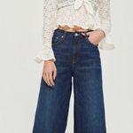 Topshop front tie V neck lace top Photo 1