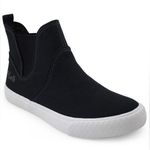 blowfish  Malibu Women's 4Earth Torta High-Top Sneaker in Black Washed Size 9.5 Photo 0