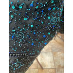 Laurence Kazar full sequin and beaded blazer size M see measurements Photo 4