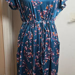 SheIn  Teal and Gray Dress Photo 0