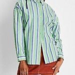 Long Sleeve Striped GREEN Button Down Shirt Future Collective Reese Blutstein Size XXL Photo 2