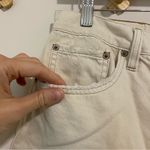 Pistola  Cream High Waisted Denim Shorts size 29 Photo 1