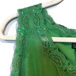 Ny Collection  Vibrant Green Y2K Vibe Tank Top Photo 2