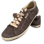 Taos Star Women's Canvas Sneakers Gray Size 9 Casual Lace Photo 0