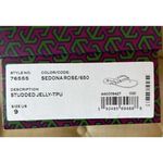 Tory Burch  Studded Jelly Thong Sandals‎ Designer Slides Beach Pool Size 9 Photo 4