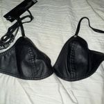 I am gia i.am.gia Black Leather Top Photo 5