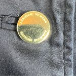 Adrienne Vittadini Navy Blue 3 Button 1/2 Sleeve Dress Jacket Top Pad Sh… Photo 6