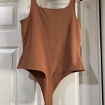 Banana Republic Factory Brown Bodysuit Size Small Photo 4