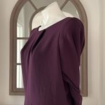 Betsy and Adam Midi Cowl Neck Drape Back Scuba Crepe Dress Size 14 NEW w/Tag Photo 9