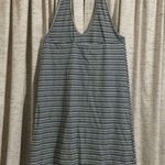 American Eagle  Stripe Ribbed Halter Dress Photo 4