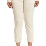 St. John  Collection Ivory Drawstring Sweatpants size Large French Terry Jogger Photo 0