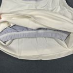 Sub 4 USA Womens Medium White Running Sports Bra Cropped Tank Made in USA Photo 3