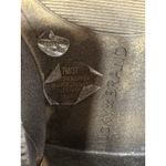 Lucky Brand Gray Ankle Boots Suede Leather Size 7M Back Zip Low Heel Boho City Photo 6