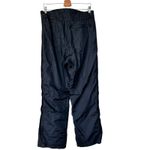 The North Face  VTG black GoreTex women's side Zip Nylon Snow Pants L Photo 1