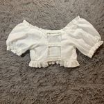 NWT Peixoto white Quinn Crop Top (sz S) & Aurora Mini Skirt (sz M) set Photo 6