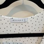 William B White Puff Sleeve V-Neck Mini Sundress Photo 2