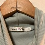 Heart and Hips Sage Green Cropped Turtleneck Photo 1