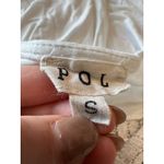 POL  White Cottagecore Boho Loose Tank Size Small Photo 2