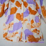 Eloquii NEW  Painted Linen Romper with pockets, women's size‎ 24 Photo 5