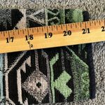 Vintage Aztec Pattern Jacket Size Small Southwest 100% Cotton Black Pink Green Photo 6