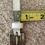 Worth Woman’s Leather White Belt, Sz S (0,5x34,5) Photo 6
