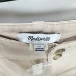 Madewell The Harlow Wide Leg Pant Linen Twill Harvest Moon Beige US 12 NWT Photo 9