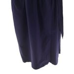 Amy Kuschel Roman Holiday Navy Premium Poplin True Wrap Dress Size XS Photo 11