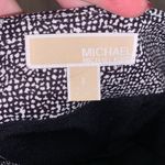 Michael Kors black with white dots office pencil skirt Photo 7