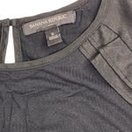 Banana Republic  Womens Black Ruffle Top Size Small Workwear Office Casual Photo 2