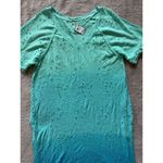 Free People Women's Palms Spring Eyelet Blue Green Dress Size Xs NWT Photo 2