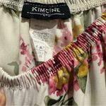 Off the shoulder floral ruffled hem romper Size M Photo 2