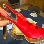 Fioni  Open Toe Slingback Heels Photo 10