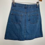 Noisy May  short denim skater skirt size small button front Photo 3