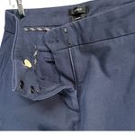 J.Crew Hayden Kickout Pants Womens 6 Blue Crop Bi Stretch Smart Casual Preppy Photo 3
